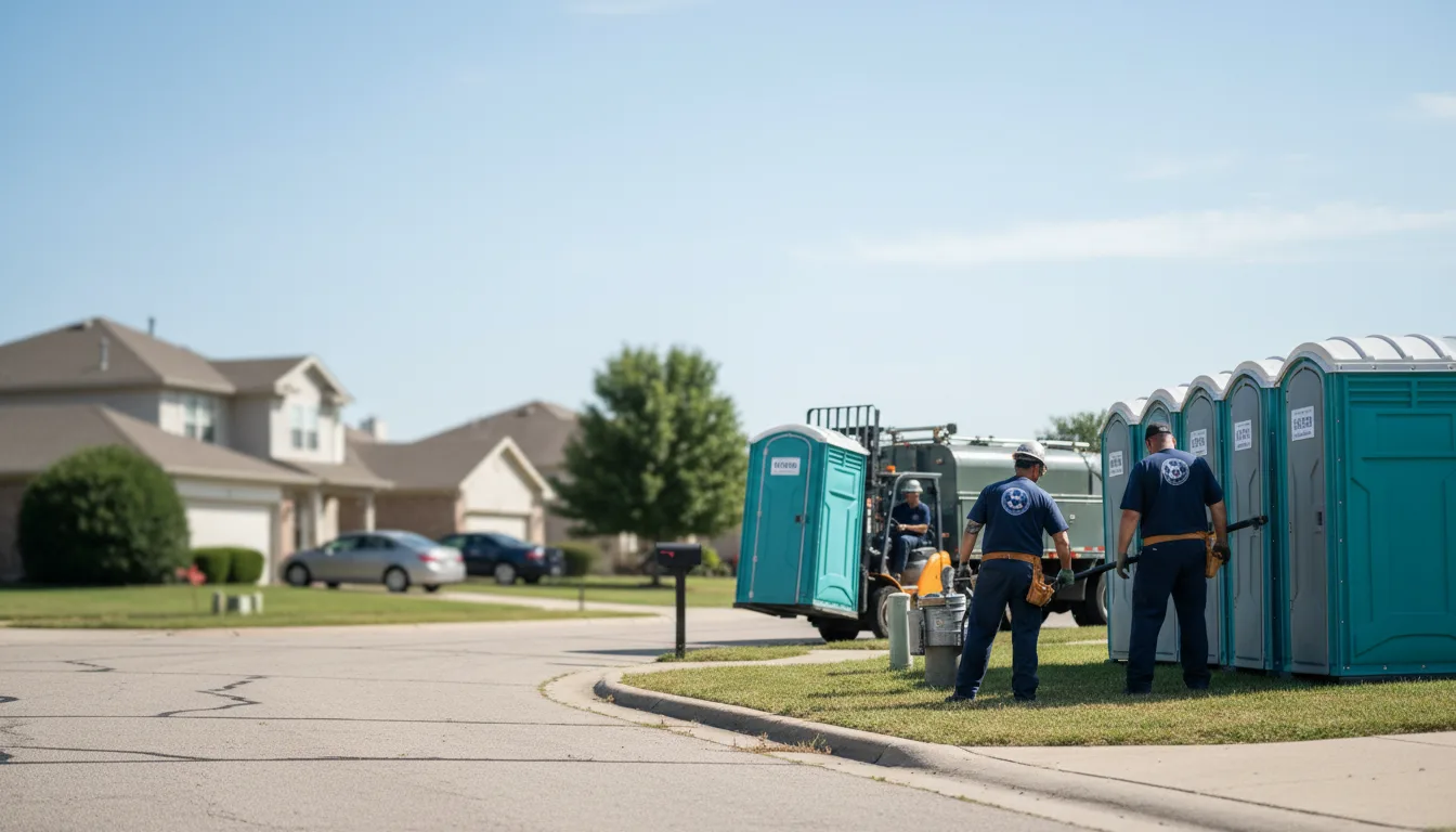 Porta Potty Rental in Farmersville Station, NY near me